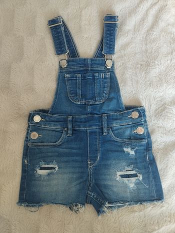 Salopette short fille taille 3 ans 