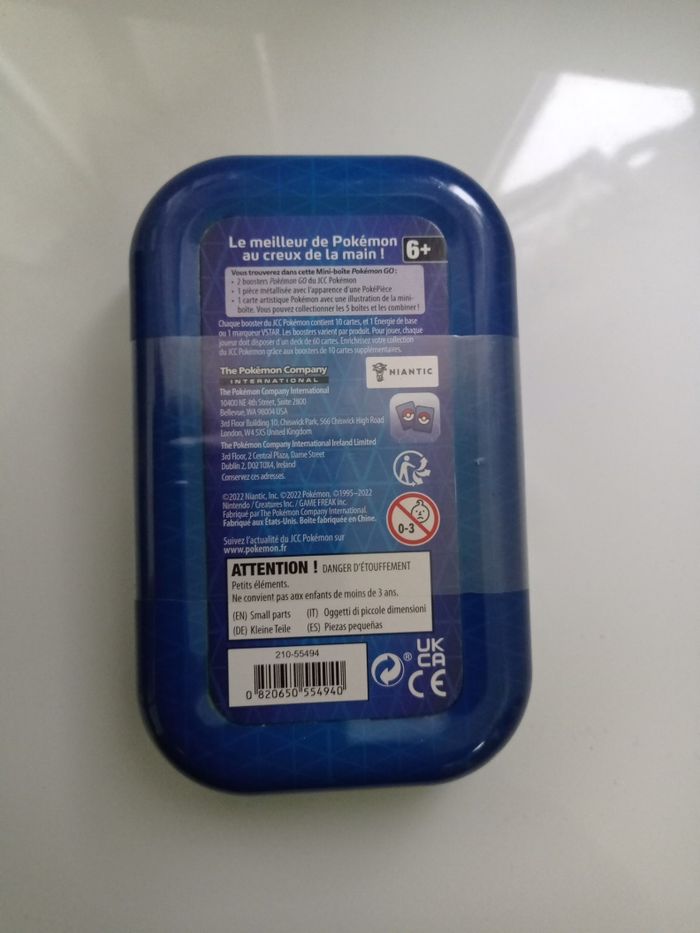 Mini tin pokémon go - photo numéro 2