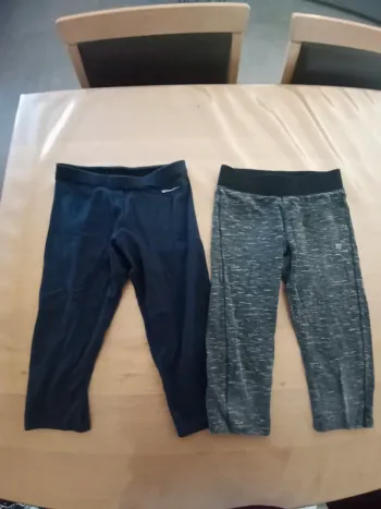 Lot de 2 pantacourts sport fille 12 ans