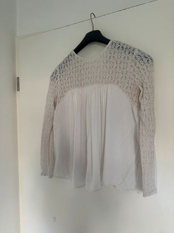 Haut en dentelle Zara Trafaluc