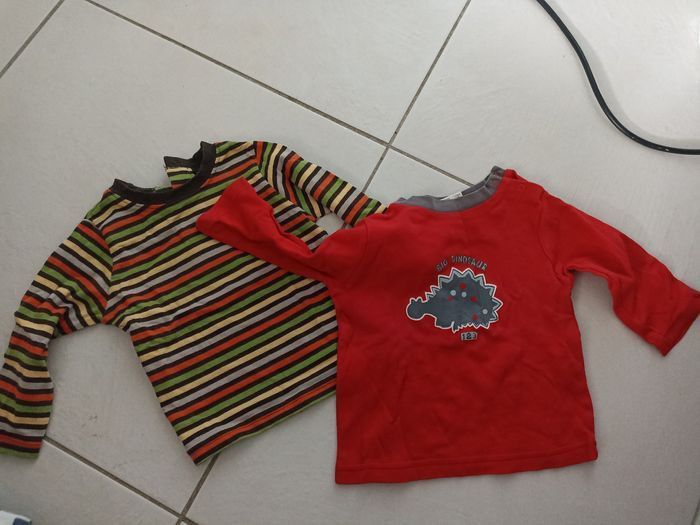 Lot 22 vêtements  12 mois garçon hiver - photo numéro 2