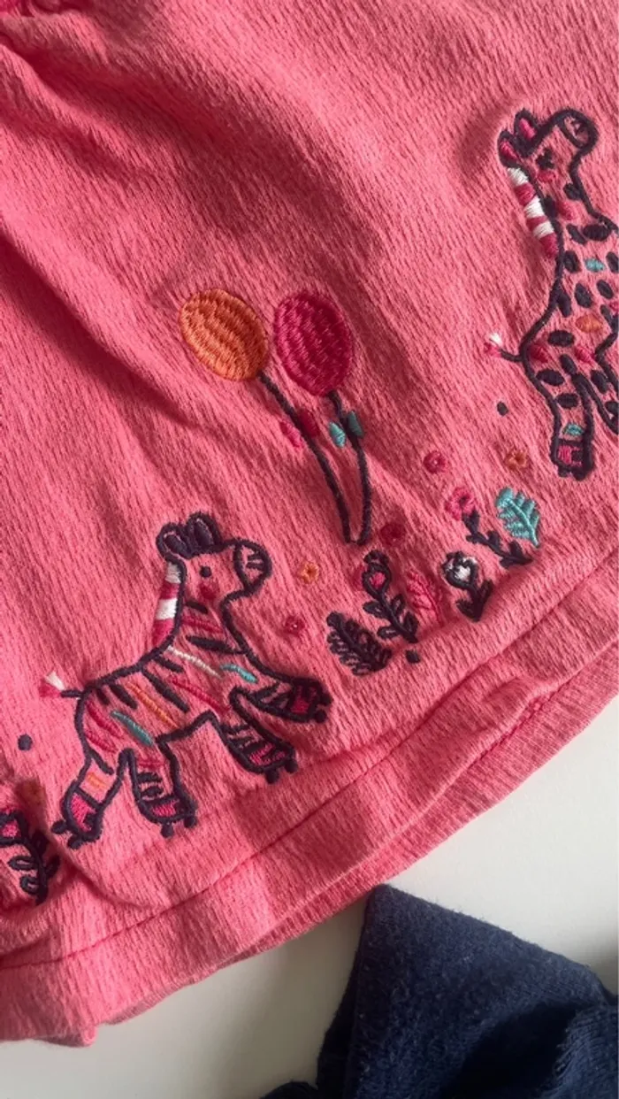 robe 3 mois 3 pièces DPAM - photo numéro 2