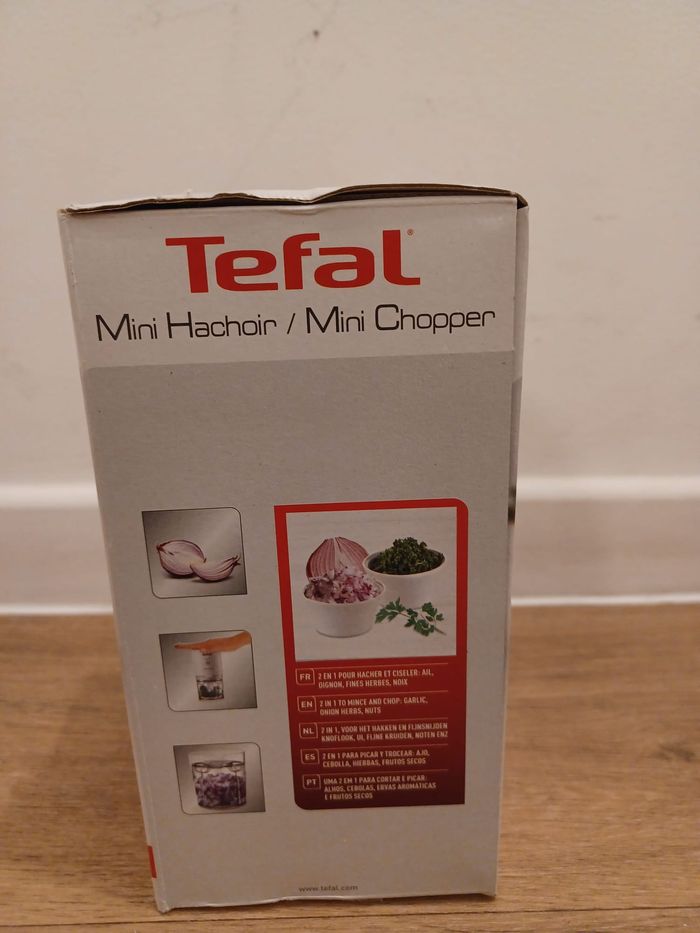 Mini hachoir électrique 2 en 1 TEFAL Neuf - photo numéro 3