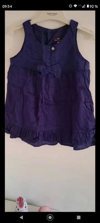 Robe violette sergent major