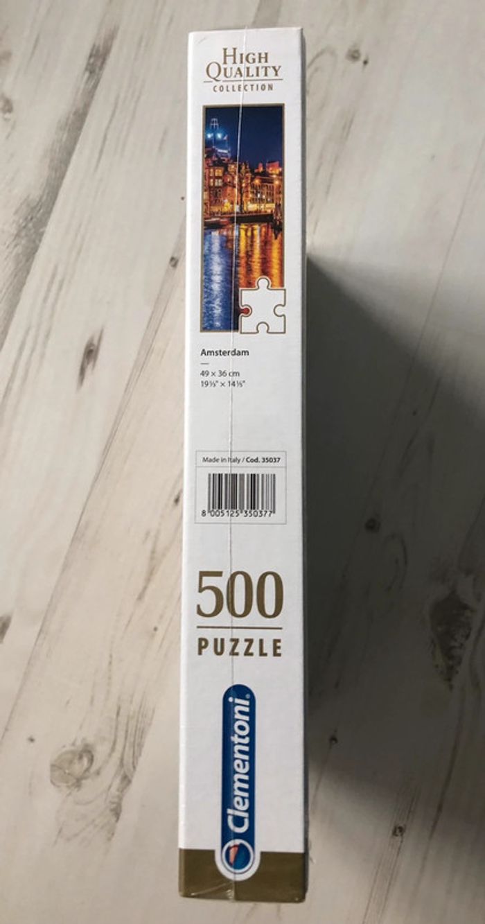 Puzzle Clementoni Amsterdam neuf - 500 Pièces - photo numéro 3