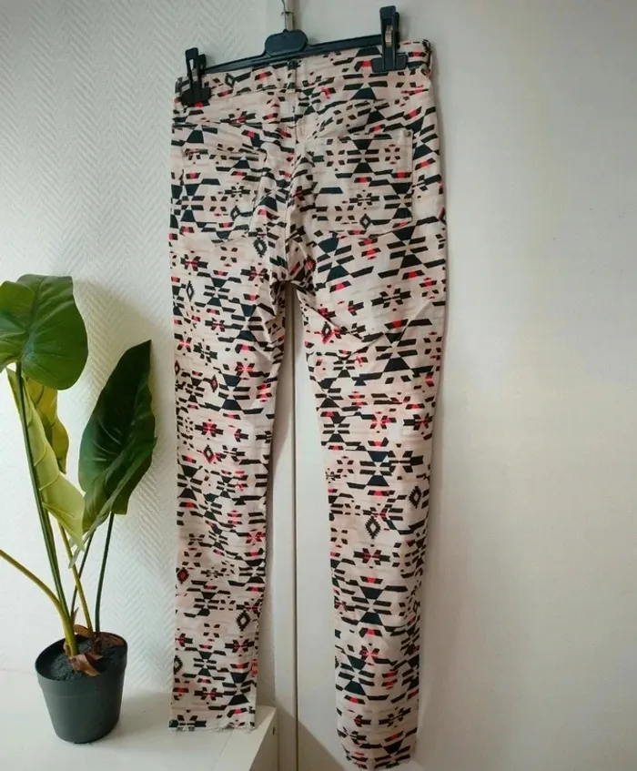 Pantalon Motifs H&M 38 - photo numéro 6