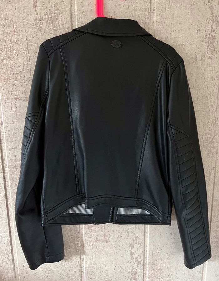 Veste cuir IKKS 12 àns comme neuve - photo numéro 2