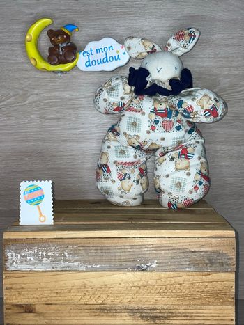 MR381 doudou lapin 🐰 moulin Roty
