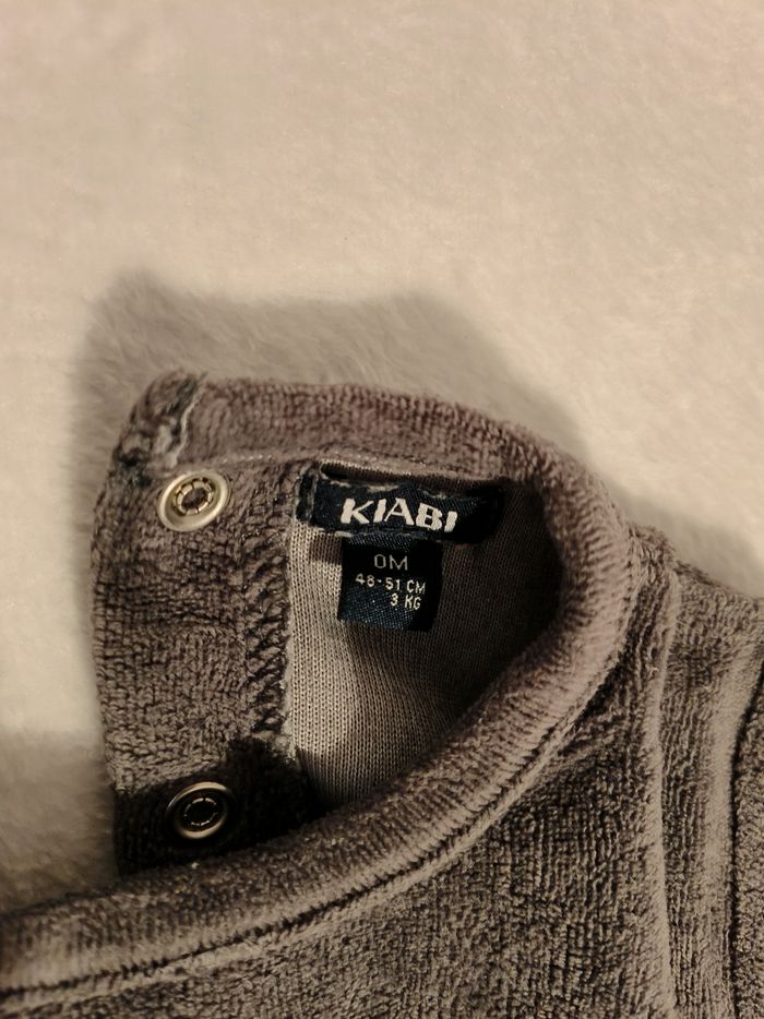 Pyjama velours naissance - photo numéro 3