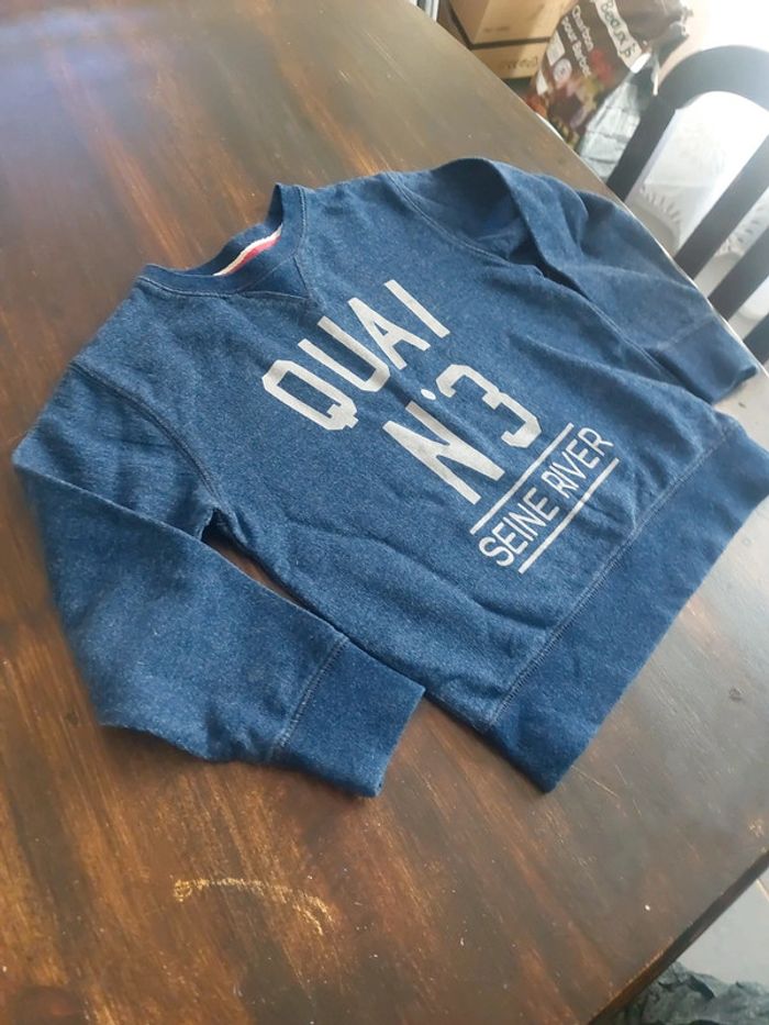 Sweat bleu marine - photo numéro 2