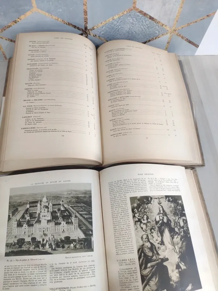Lot de 3 livres histoire Louvre peinture au musée tome 1 et 2 écoles étrangères Illustration - photo numéro 17