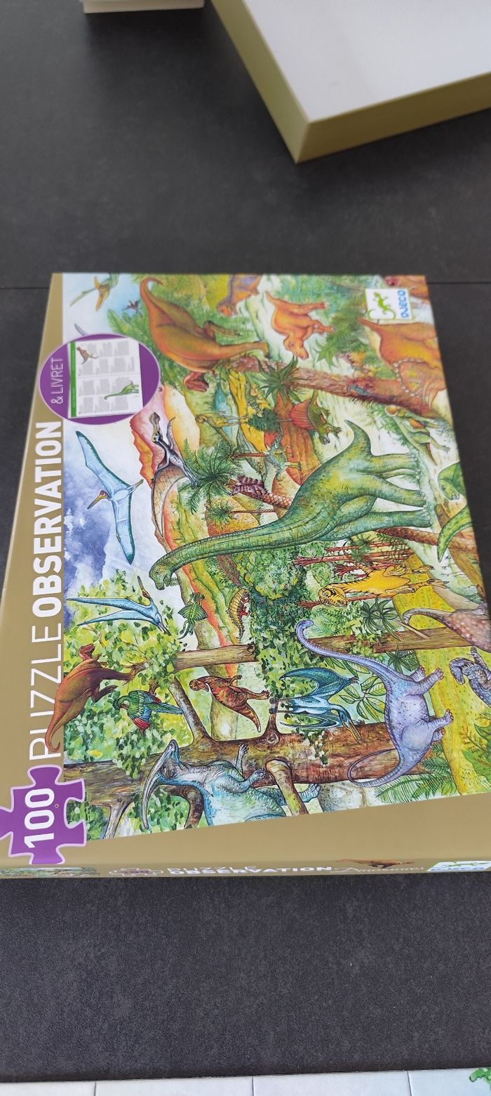 Puzzle d'observation Dinosaures