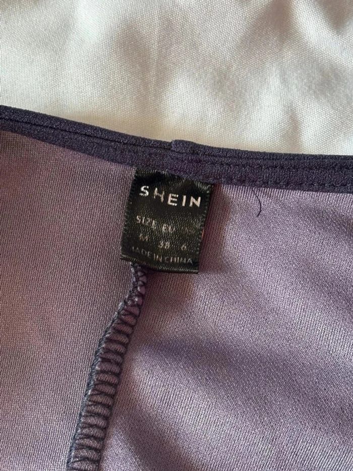 Blazer cintrée bleu marine Shein - photo numéro 4