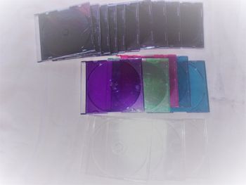 Lot de 15 boitiers pour CD