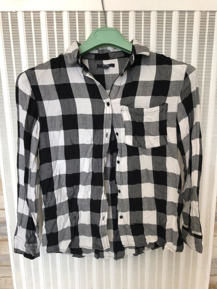 Chemise à carreaux