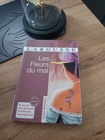 LIVRE LES FLEURS DU MAL DE CHARLES BAUDELAIRE