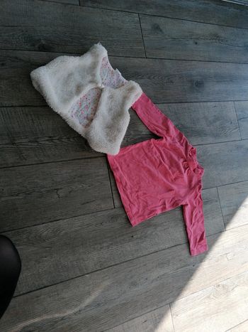 Lot sous pull gilet sans manche