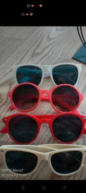 Lunettes de soleil neuves