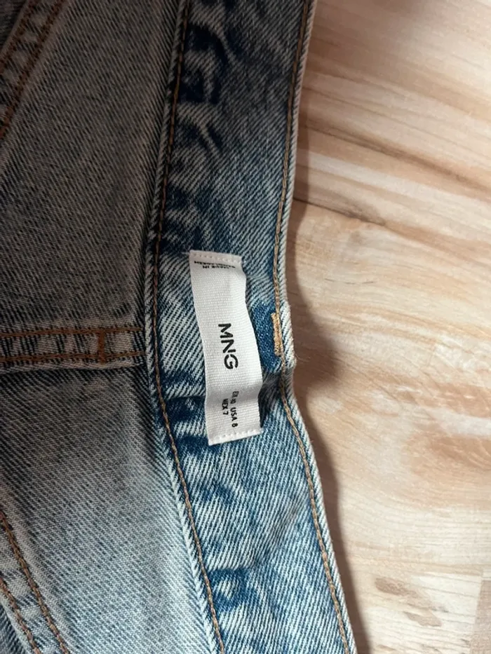 jeans jeans droit mom mango - photo numéro 4