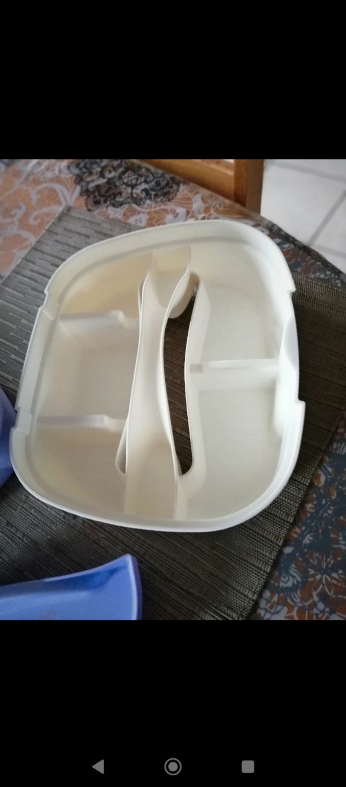 Vanity mauve et blanc, Tontarelli - photo numéro 5