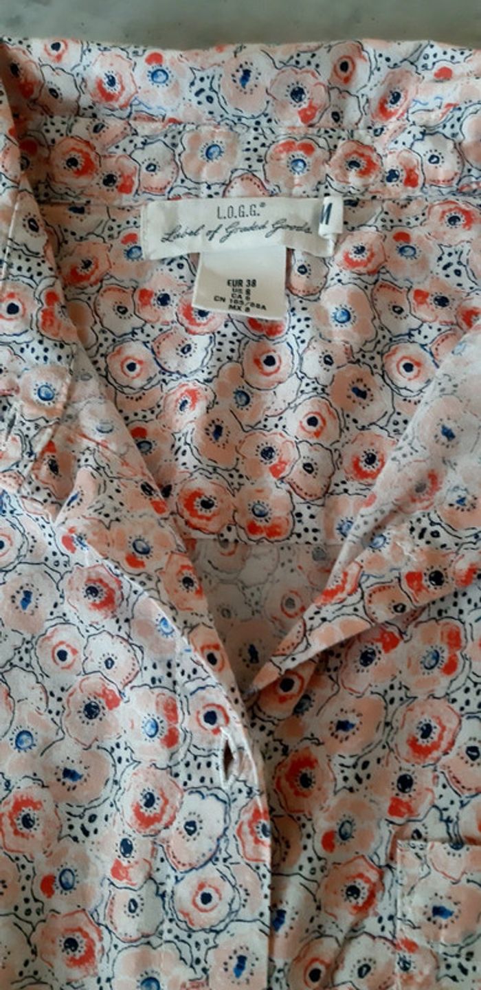 2 tee-shirts vert Jessica + à motif H&M - photo numéro 6