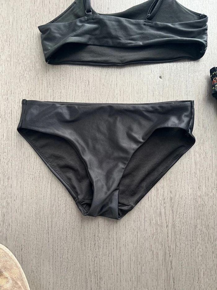 Maillot de bain 2 pièces 10 ans noir H&M - photo numéro 4