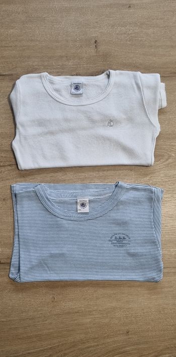 Lot t-shirts Petit Bateau 6 ans
