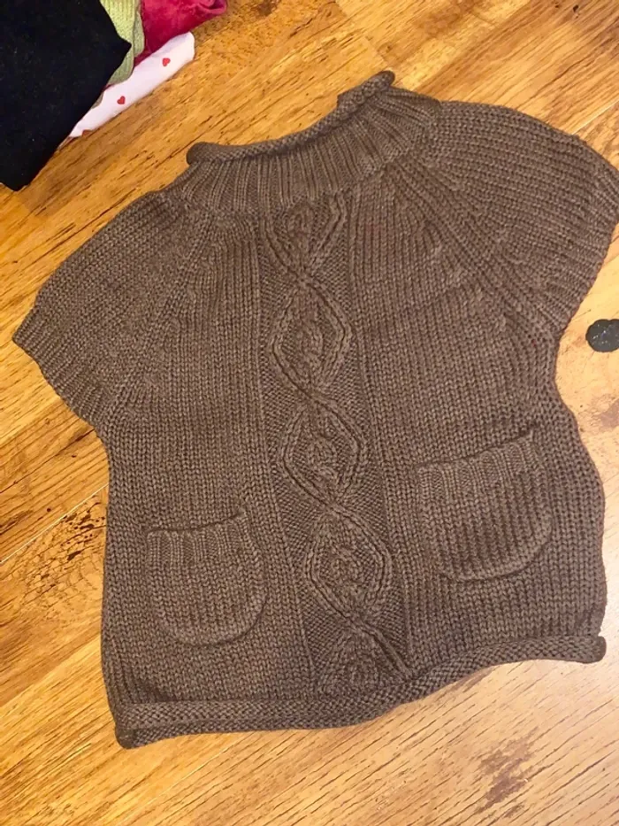 Pull sans manche