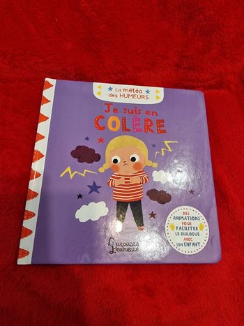 Livre la météo des humeurs je suis en colère
