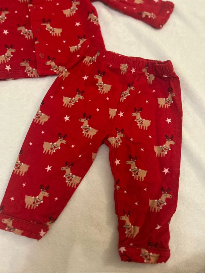 Pyjama 2 pièce Noël 12 mois - photo numéro 3