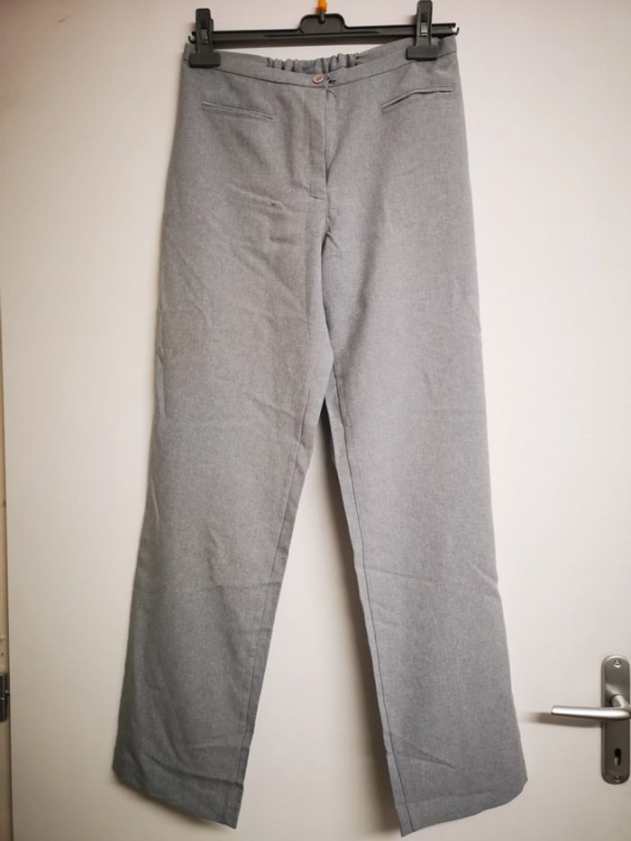 Pantalon tailleur gris 42