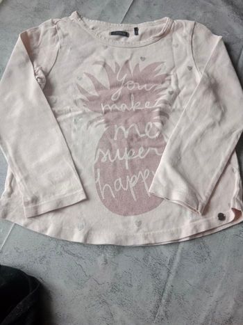 Tee shirt manche longue taille 4 ans