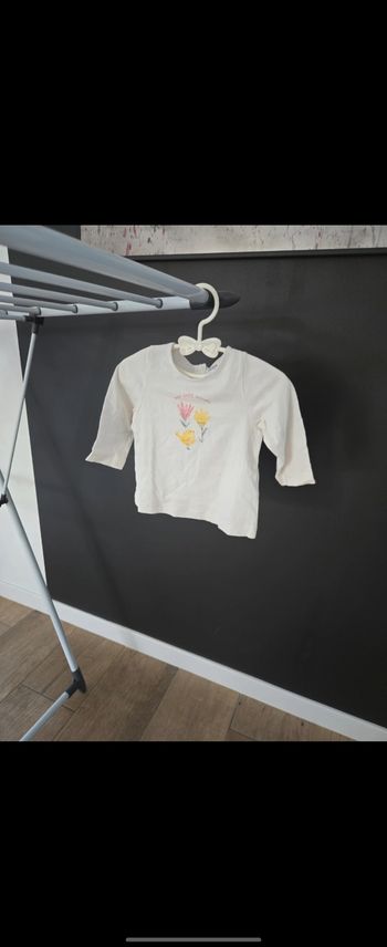 T-shirt manche longue 12 mois