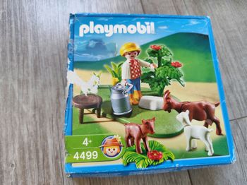 Enfant et chèvres playmobil