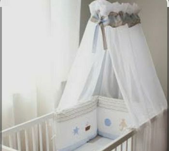 Flèche de lit bébé - support ciel de lit 
