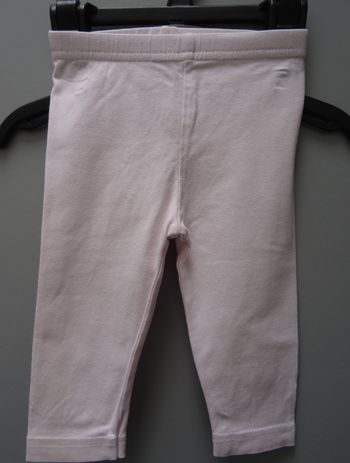 Legging rose pâle 9 mois