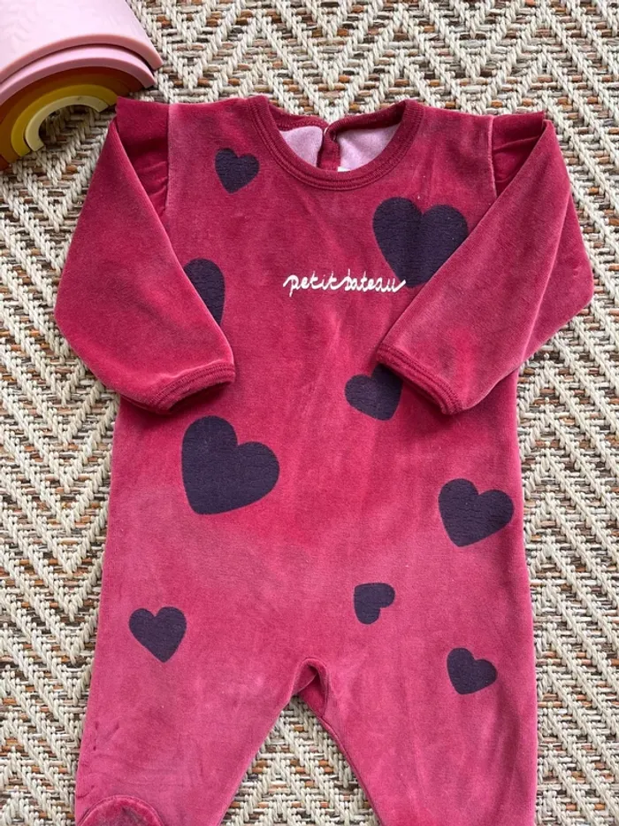 Pyjama Petit Bateau 6M - photo numéro 2