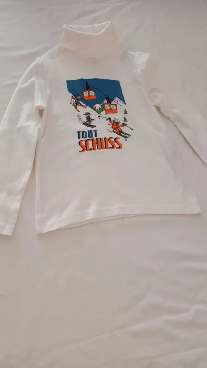 t-shirt col roulé