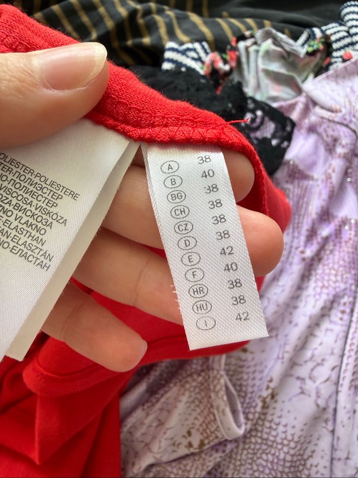 Robe droite rouge C&A taille 40 L - photo numéro 7