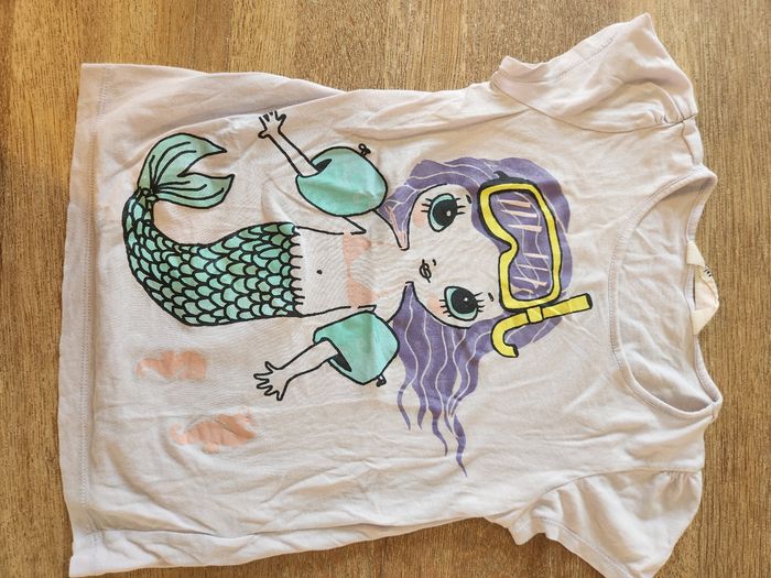 Lot de 7 tee-shirt filles 8 ans - photo numéro 3