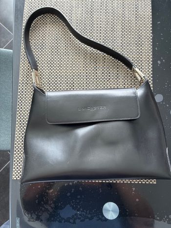 Sac en cuir noir Lancaster