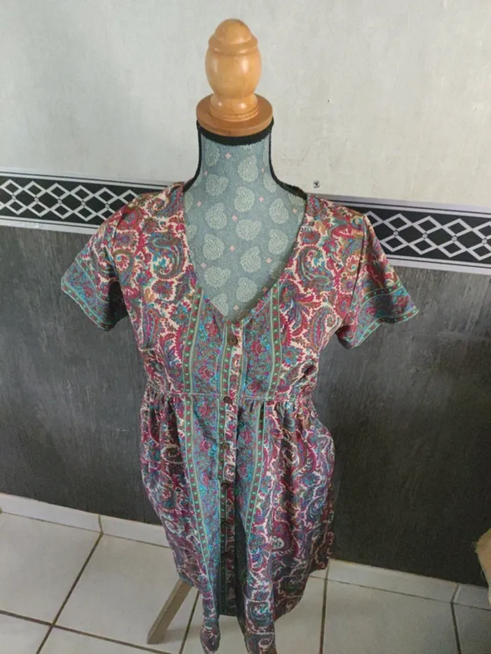 Robe légère manche courte taille S/M - photo numéro 5