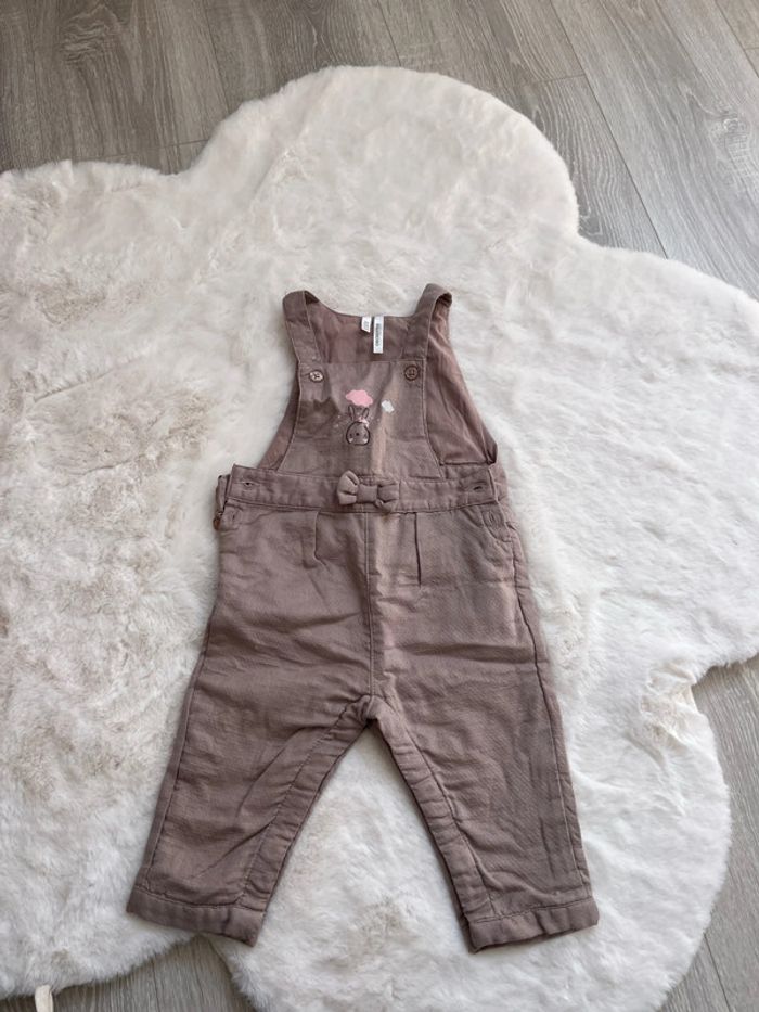 Ensemble Salopette bébé fille 6 mois - photo numéro 3