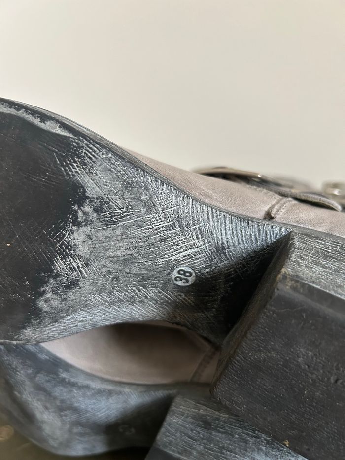 Bottines grises et argentées neuves Life pointure 38 (valeur 159€) - photo numéro 6