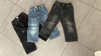 Lot pantalon jean vêtement garçon 24 mois 2 ans cargo