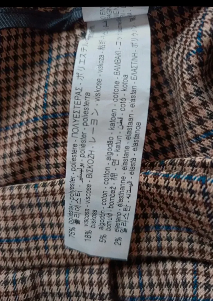 Pantalon Zara carreaux
 t.36 - photo numéro 6