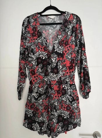 Combi short noir fleurs 🌸 H&M taille M ou 38