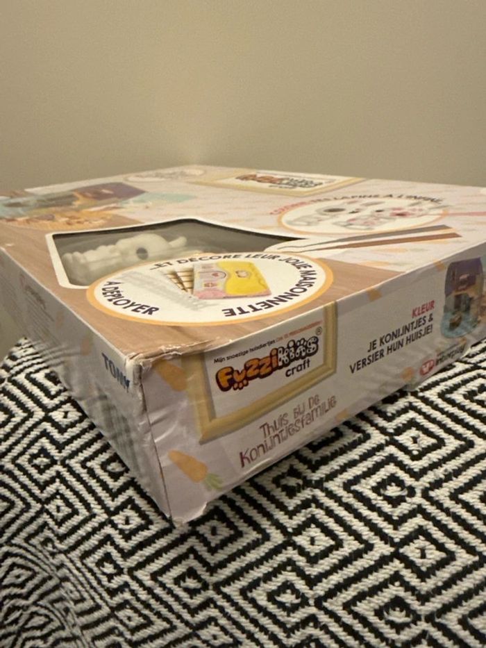 Tomy - Coffret créatif - Chez Ma Famille Lapinous - Fuzzikinss - photo numéro 4