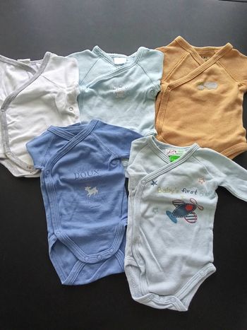 Lot body manche longue