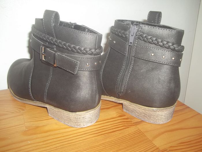 Boots lanières noires Creeks 39 - photo numéro 6